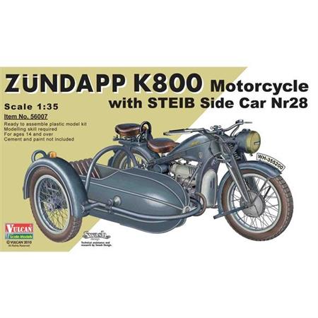 Zündapp K800 Motorcycle w/ Steib Side Car