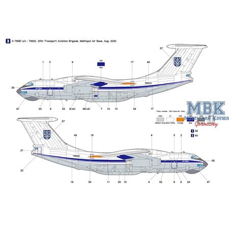 lyushin Il-76 Part.3 - Ukraine Air Force Il-76MD