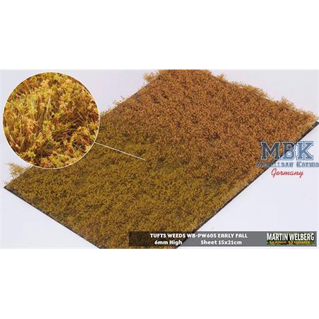 Grasbüschel mit Unkraut 6mm Goldener Sommer