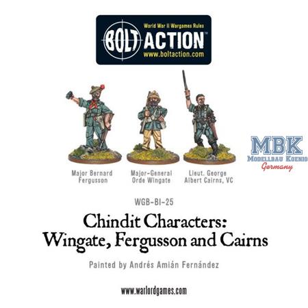 Bolt Action: Chindit Characters