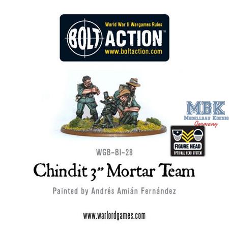 Bolt Action: Chindit 3" Mortar Team