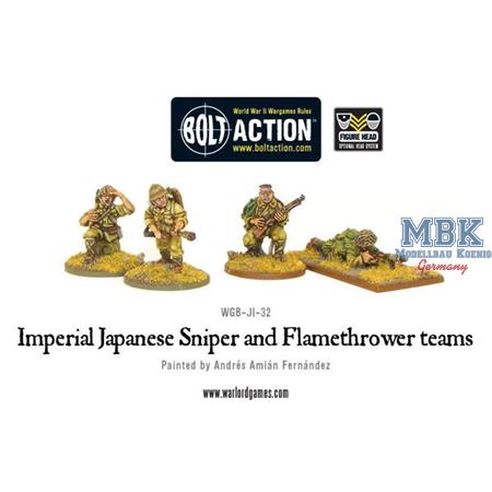 Bolt Action: Japanese Sniper and Flamethrower