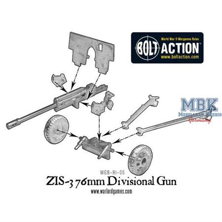 Bolt Action: Soviet ZIS-3 76mm Divi. Gun (213)