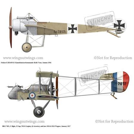 Fokker E.III & DH.2 "The Duellists"