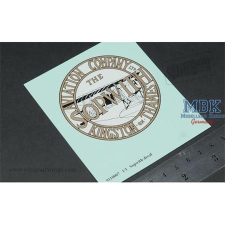 Full scale Sopwith factory decal