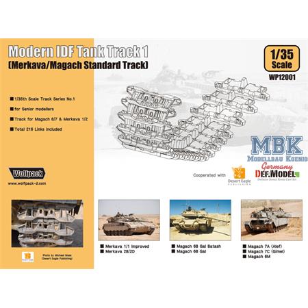 Modern IDF Tank Track 1 - Merkava/Magach