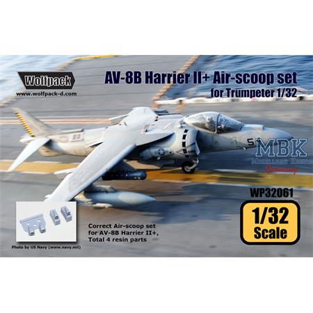 AV-8B Harrier II+ Correct Air-scoop set