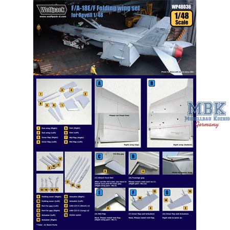 F/A-18E/F Super Hornet Folding wing set