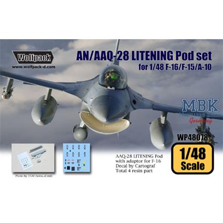 AN/AAQ-28 LITENING Pod for F-16/F-15/A-10/EF200