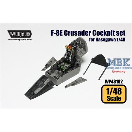 F-8E Crusader Cockpit set