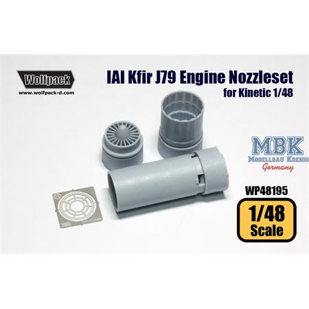 IAI Kfir J79 Engine Nozzle set