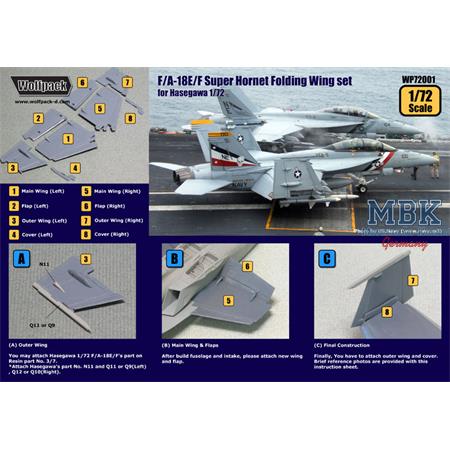 F/A-18E/F Folding Wing set
