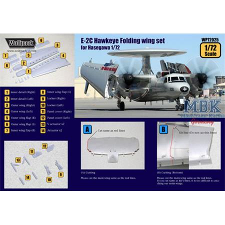 E-2C Hawkeye Folding wing set