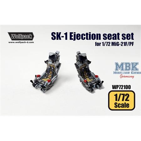 SK-1 Ejection seat set for 1/72 MiG-21F/PF