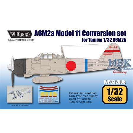 A6M2a Zero Model 11 Conversion set
