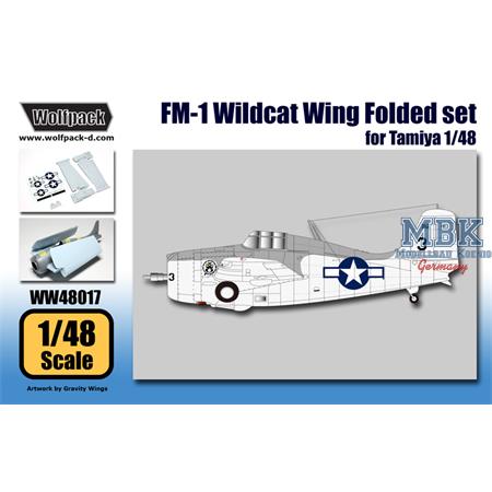 FM-1 Wildcat Wing Folded set included decal