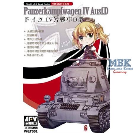 World of Q Tank Series Panzerkampfwagen IV Ausf.D