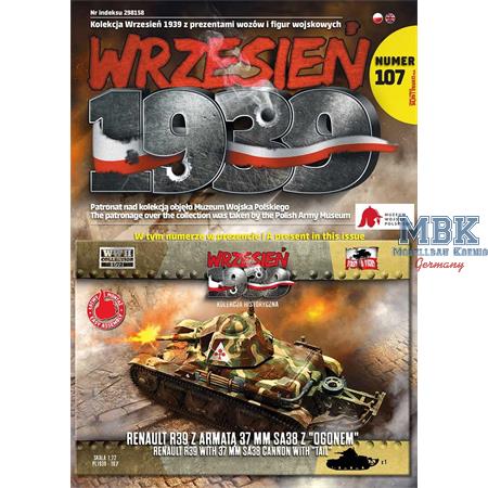 Wrzesien 1939 #107 (R39 with SA38 cannon w/tail)