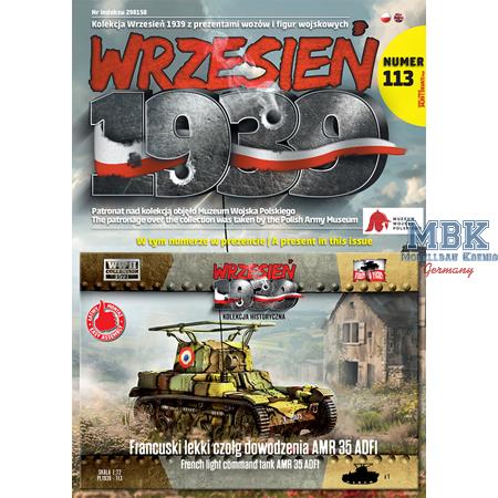 Wrzesien 1939 #113 (French AMR 35 ADF1)