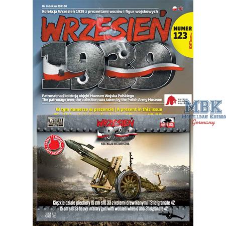Wrzesien 1939 #123 (15cm sIG33 w/wooden wheels)