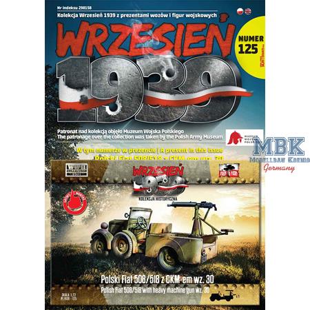 Wrzesien 1939 #125 (Polski Fiat 508/518 heavy MG)