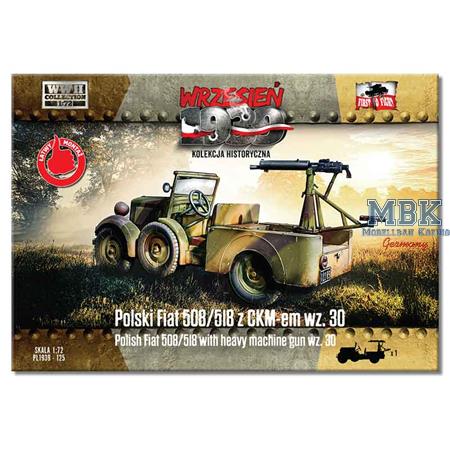Wrzesien 1939 #125 (Polski Fiat 508/518 heavy MG)