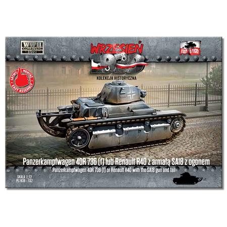 Wrzesien 1939 #132 (Panzer 40R 736(f) Renault R40)