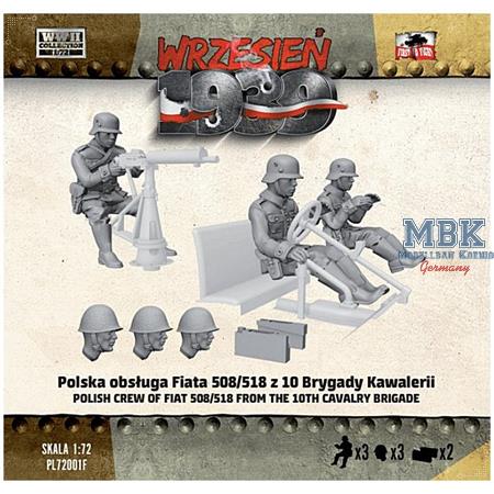 Polish Crew Fiat 508/518 from 10th Cavalry Brigade