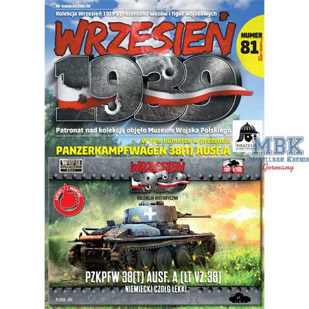 Wrzesien 1939 Ausgabe 81(inkl.Panzer 38(t) Ausf.A)