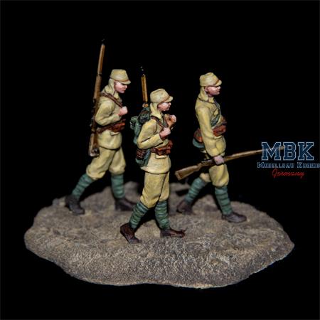 Japanese infantry soldiers