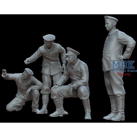WWI German Artillery Crew
