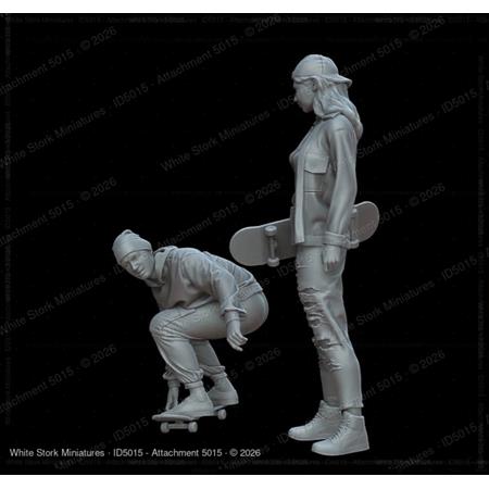 Skateboarders