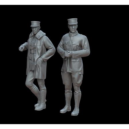 WWI French pilots