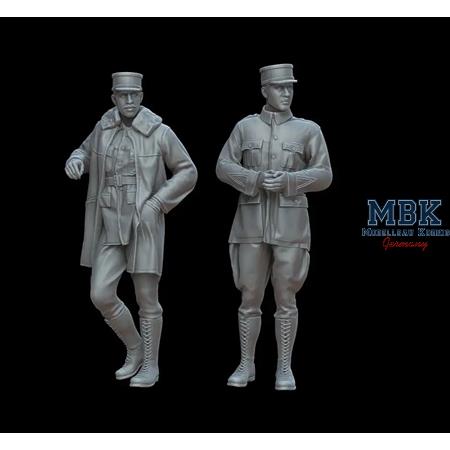 WWI French pilots