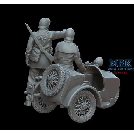 Gnome-Rhone AX2 with French crew part I