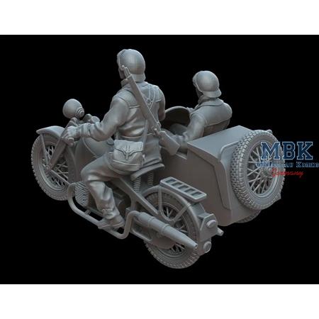 Gnome-Rhone AX2 with French crew part II