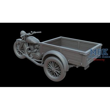 Military Motocarro Benelli M36