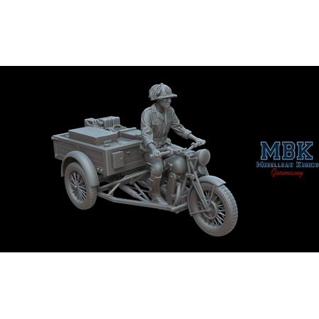 Mil. Motocarro Benelli M36 service Italian Army I