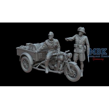 Military Benelli M36 & Italian soldiers Libya 1942