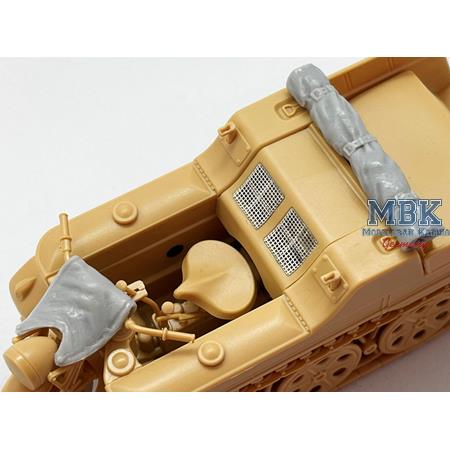 1/35 Handlebar Apron & Cover Set f. Kettenkraftrad