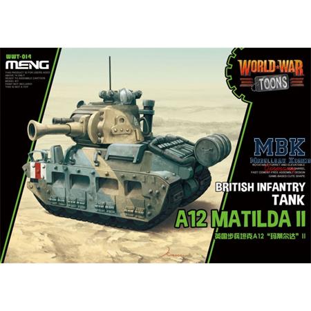 World War Toons British Tank A12 Matilda II
