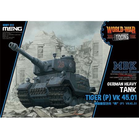World War Toons Tiger (P) VK 45.01 German Tank