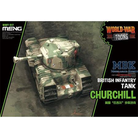 World War Toons British Infantry Tank Churchill