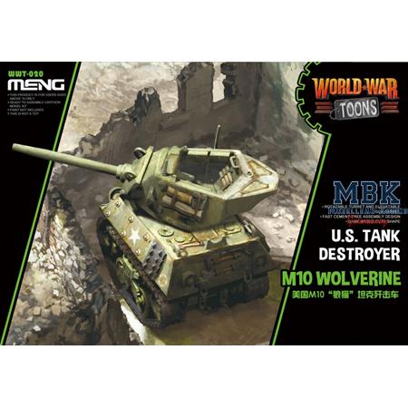 World War Toons M10 Wolverine U.S. Tank Destroyer
