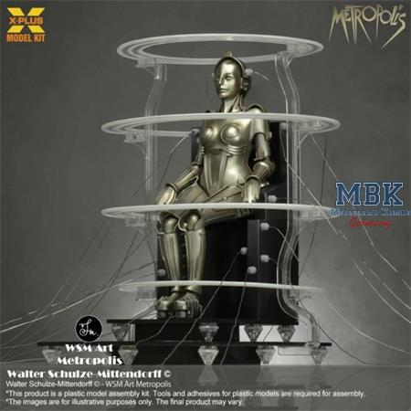 Maria from Metropolis seated 1:8