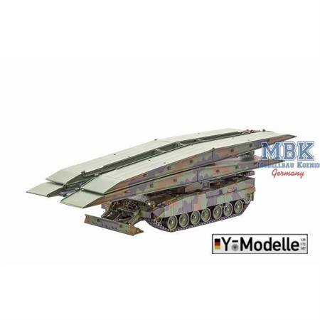 Panzerschnellbrücke Leguan - Leopard 2