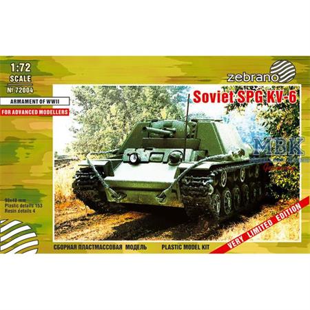 KV-6 Soviet Heavy SPG