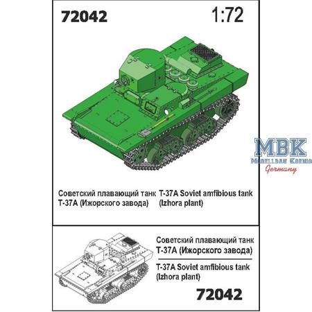 T-37A Soviet Amphibious Tank