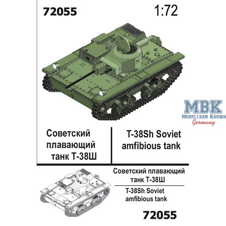 T-38Sh Soviet amphibious tank