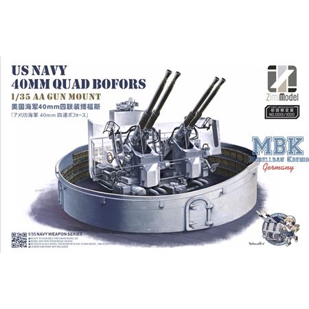 US Navy 40mm Quadruple Bofors